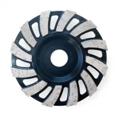 Silver Brazed Turbo Diamond Grinding Cup Wheel