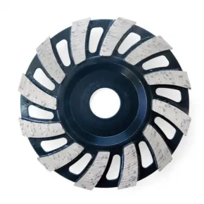 Silver Brazed Turbo Diamond Grinding Cup Wheel