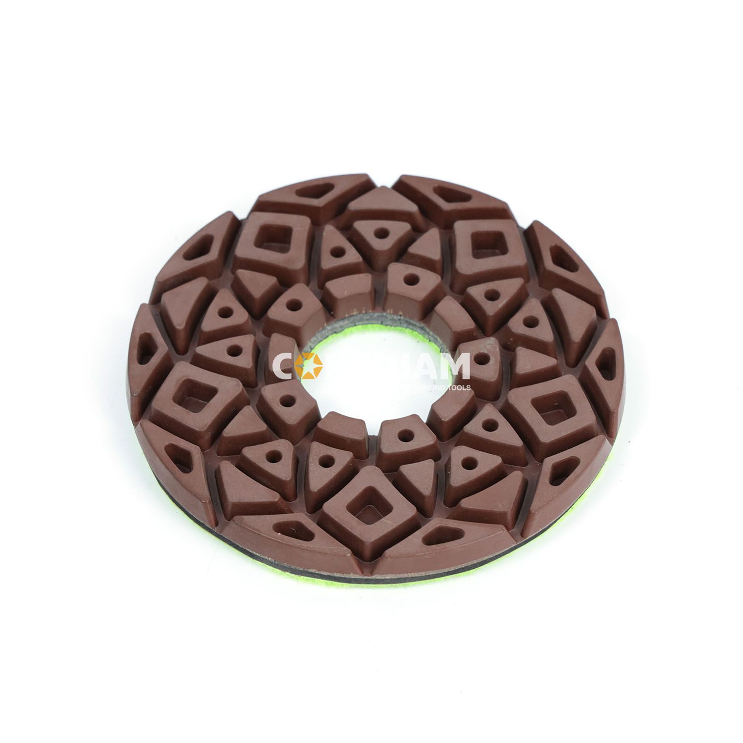 Concrete polishing pads