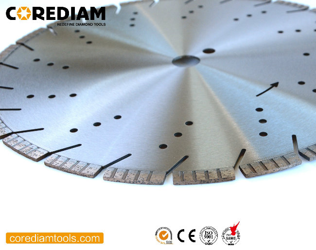 Laser Welded Turbo Blade For Concrete Cutting