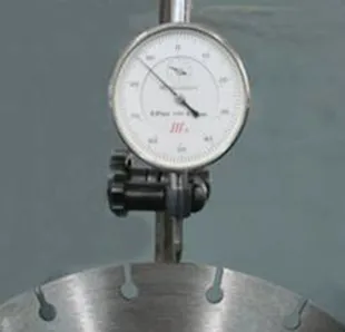 Inspección de núcleo de acero