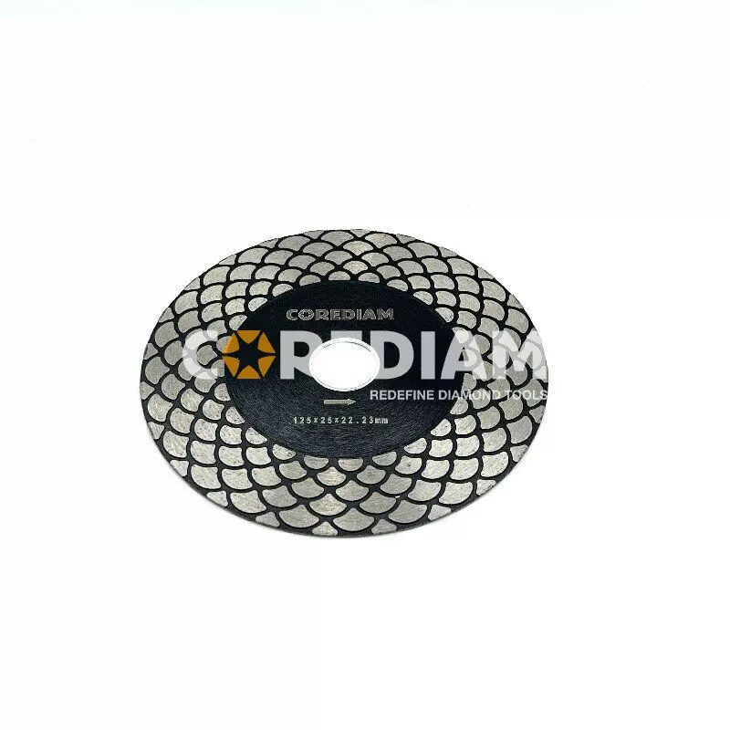 Sinter Prensada en caliente Super delgada cuchilla 125 mm