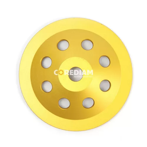 Rueda de copa de molienda de diamantes PCD para eliminación de concreto