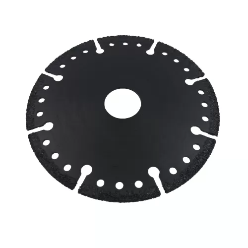 Cuchilla de corte de diamante con segmento de vacío soldado