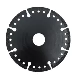 Cuchilla de corte de diamante con segmento de vacío soldado