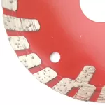 Cuchilla turbo diamante prensada en caliente de 125 mm
