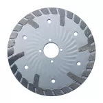 Cuchilla turbo diamante prensada en caliente de 125 mm