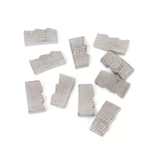 Segmento de tiburón para bits de núcleo de diamante