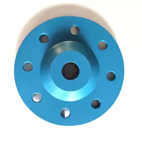 Rueda de turbo de diamantes soldados