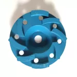Rueda de turbo de diamantes soldados