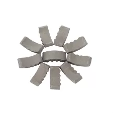 Segmento de diamante punteado en taladro de núcleo de diamante