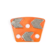 Segmento de flecha placa de molienda de diamantes