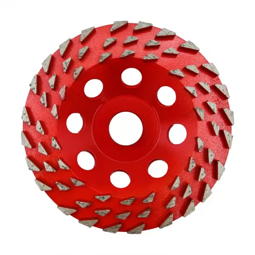 Rueda de copa de diamante