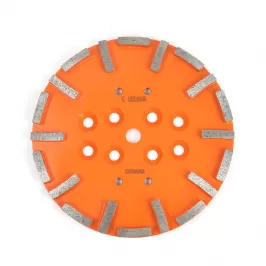 Disco abrasivo de diamante de 250 mm para hormigón pulido seco y húmedo