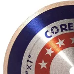 Непрерывное ободное бриллиантовое лезвие с высотой сегмента 10 мм
